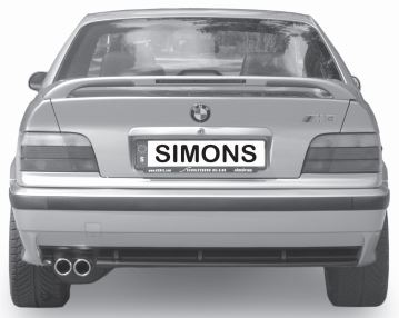 Sportuitlaten van Simons voor diverse BMW modellen.